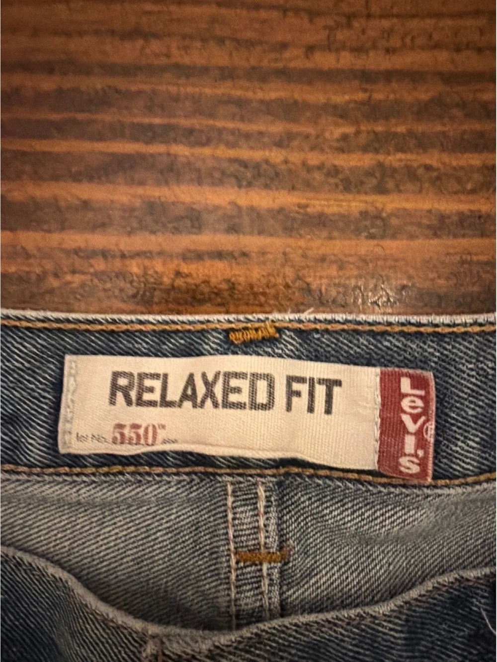 Levi's 550 Relaxed Fit Denim Shorts W36 L30